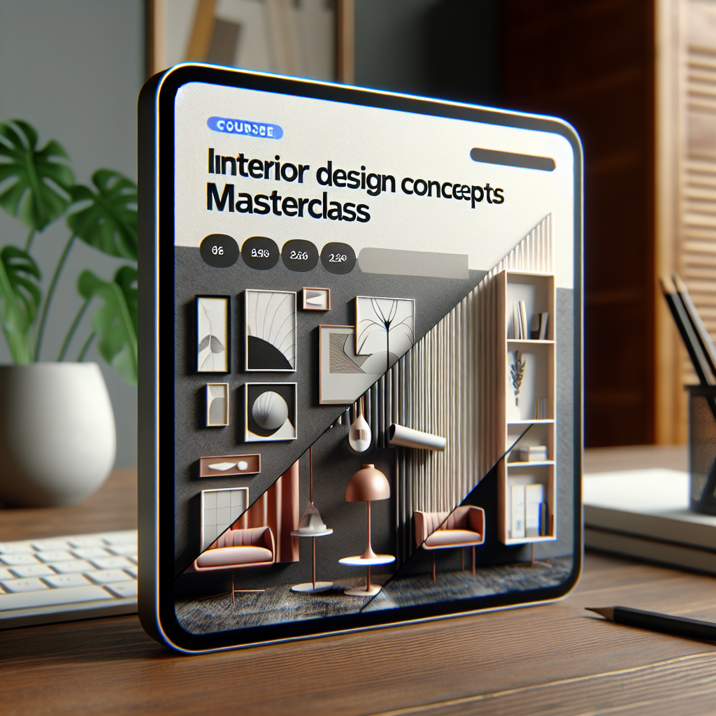 Interior design concepts Masterclass